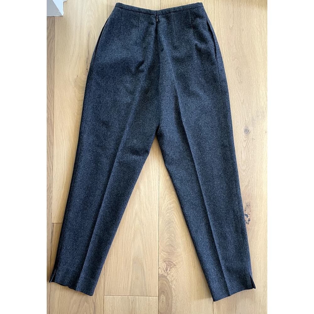 Vintage J. Crew Cashmere Wool Blend Trousers Size 6 - Picture 3 of 3